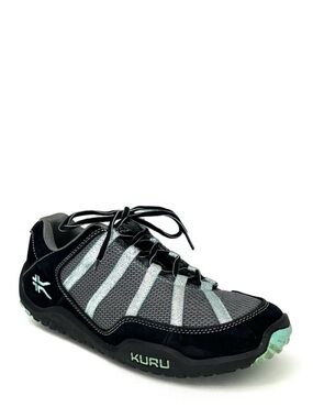 Kuru Chicane Hiking Shoe Women’s Size 10.5 Sneaker Green Nubuck Leather Mesh